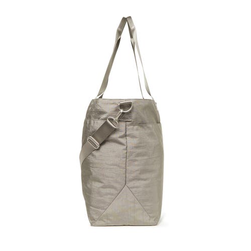 Baggallini Large Carryall Crossbody Tote Bag In Sterling Shimmer