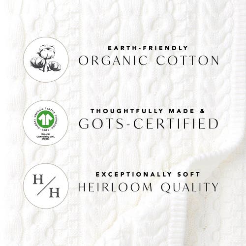 Shop Hope & Henry Girls' Organic Flutter Sleeve Sweater Dress, Kids In White Diamond Pointelle