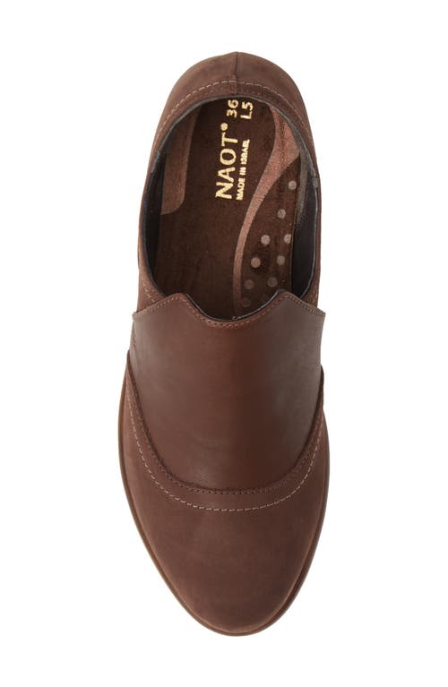 Shop Naot Angin Loafer In Coffee Bean/toffee Leather