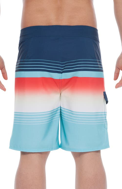 Shop Rokka&rolla 4-way Stretch Performance Board Shorts In Hawaiian Slush