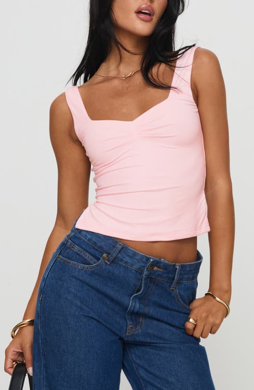 Shop Princess Polly Rehna Tank In Pink