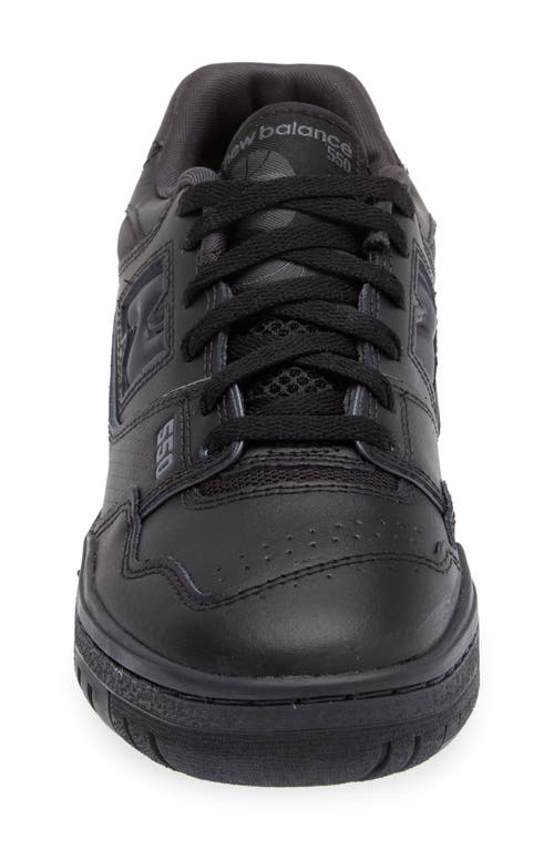 Shop New Balance 550 Basketball Sneaker In Black/black
