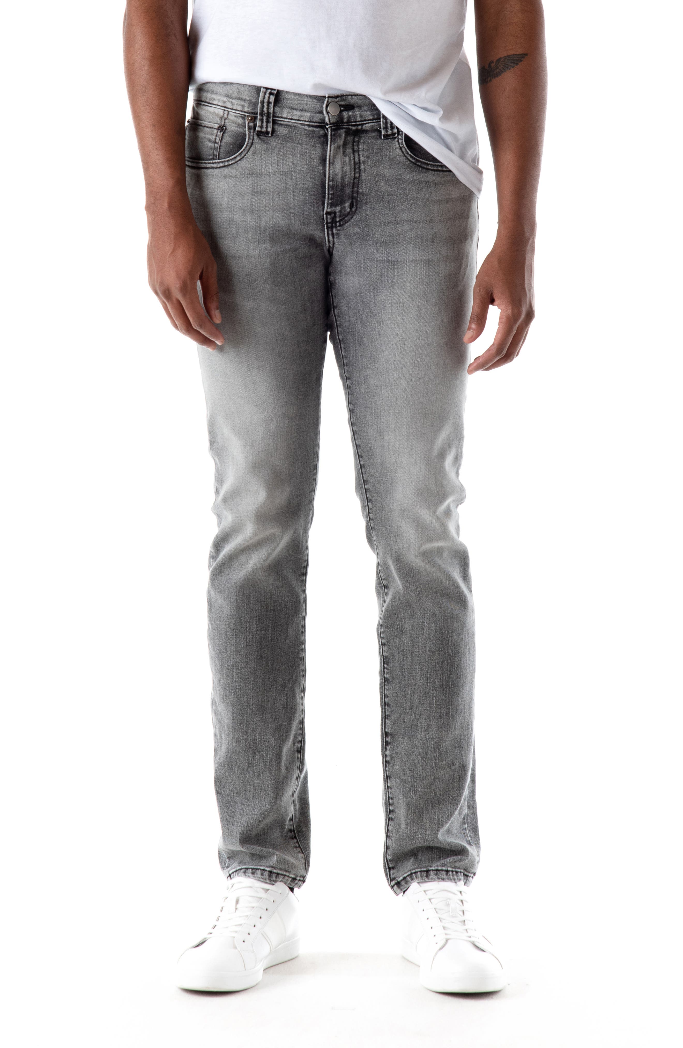 faded grey jeans men