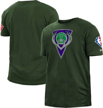Boston Celtics New Era 2021/22 City Edition Brushed Jersey T-Shirt - Kelly  Green