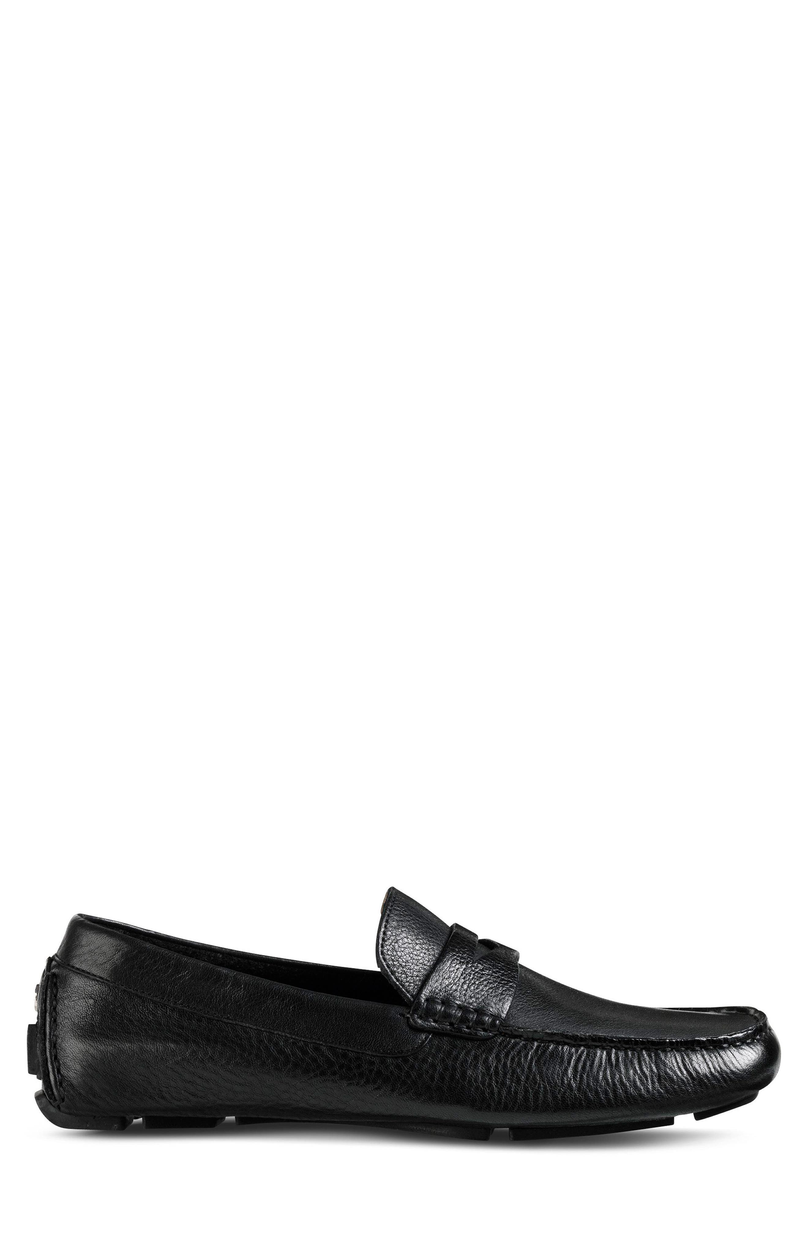 Cole Haan Men's Howland Leather Slip-On Penny Loafers Black 