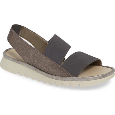 The Flexx New Wave Slingback Sandal, Metallic