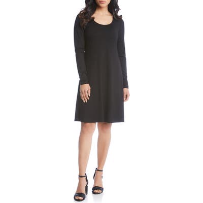 Karen Kane Erin A-Line Dress, Black