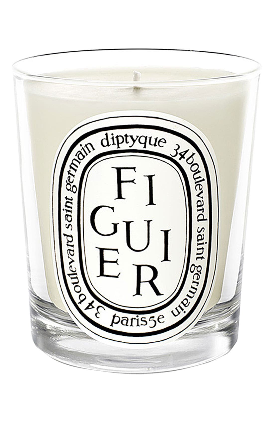 Diptyque Figuier Scented Candle 2.4 Oz 70 g Small Votive Travel Size Fig Unboxed 