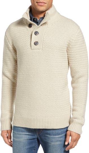 Schott NYC Military Henley Sweater Nordstrom
