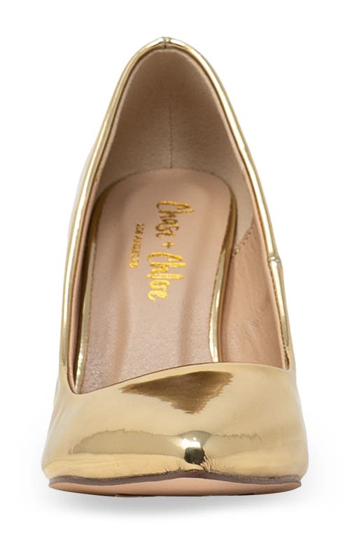 CHASE & CHLOE CHASE AND CHLOE POINTED TOE PUMP