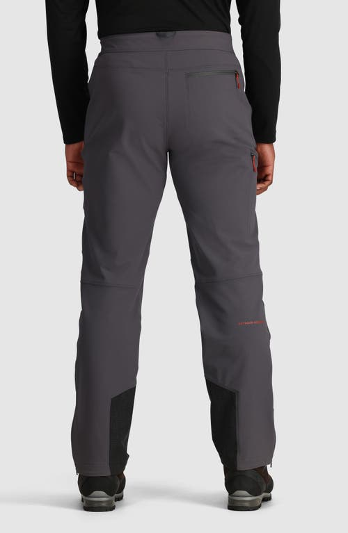 Shop Outdoor Research Cirque Iii Weather Resistant Performance Pants In Storm