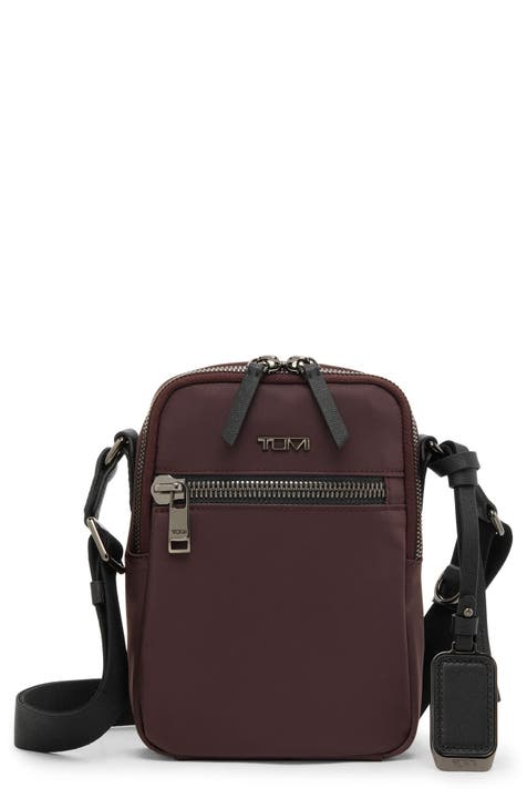 TUMI Brand New Striking Purple Crossbody Laptop Bag