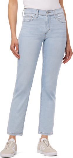Dkny, Jeans, Dkny Womens Straight Blue Jeans Size 8 Ladies Stretch Denim  Pants Chain Pockets