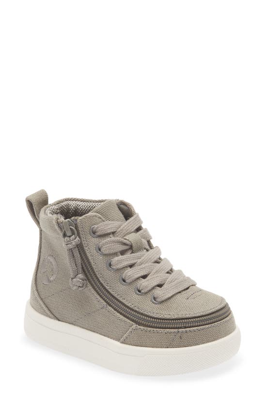Billy Footwear Kids' Classic High Top Sneaker In Dark Grey