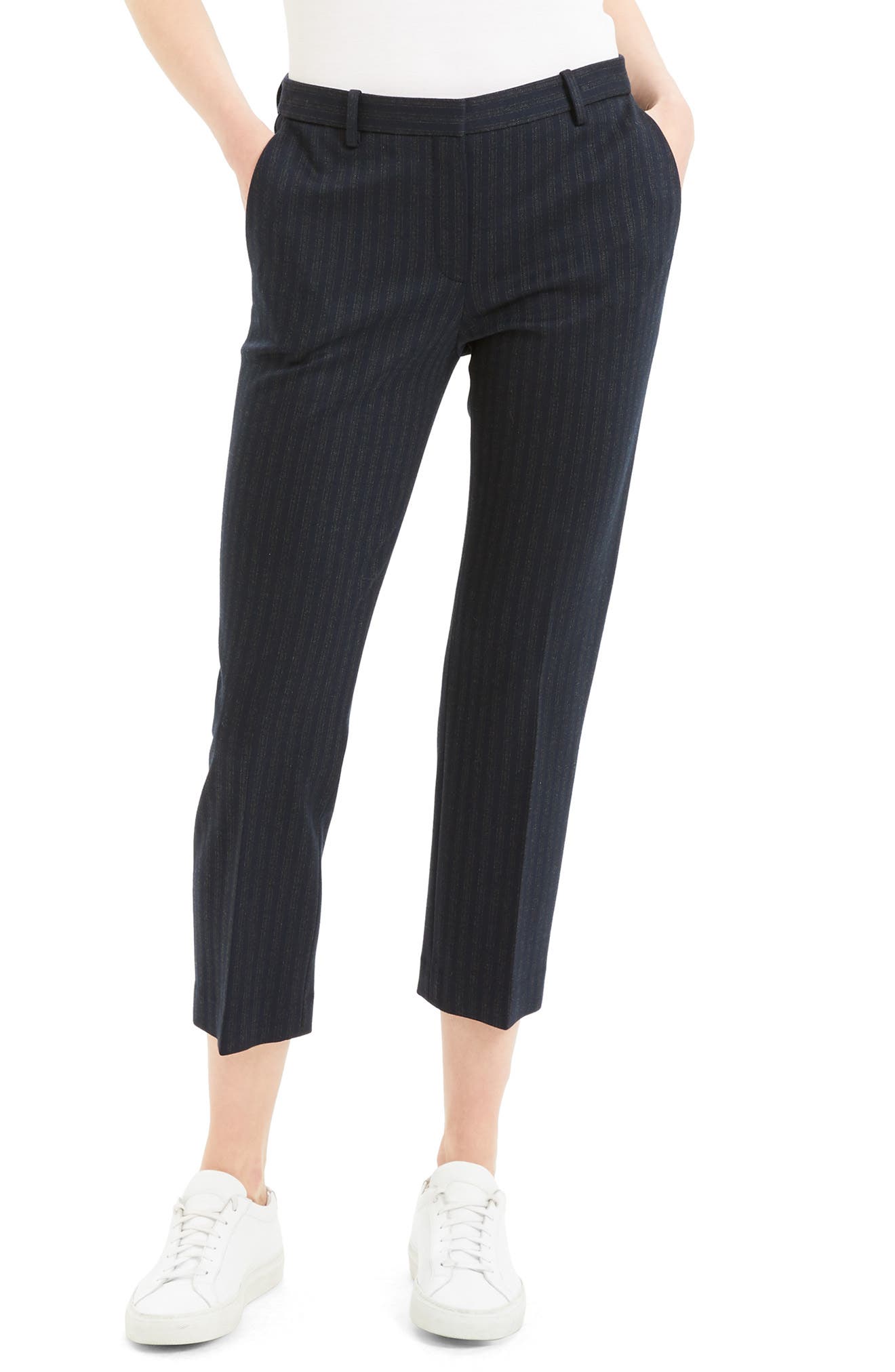 Theory Stripe Tailored Pants Nordstrom