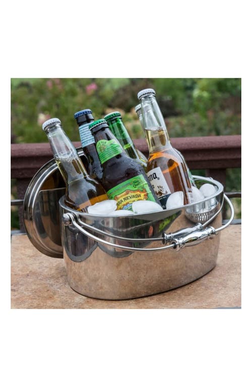 Fortessa Crafthouse Ice Bucket & Scoop Set In Silver