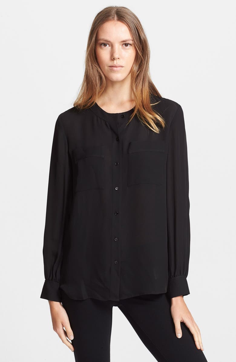 Theory 'Hetal' Silk Shirt | Nordstrom