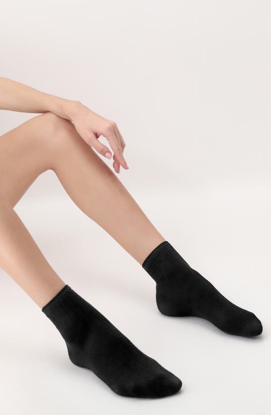 Oroblu Assorted 2-pack Twins Two Chance Crew Socks In Military-black