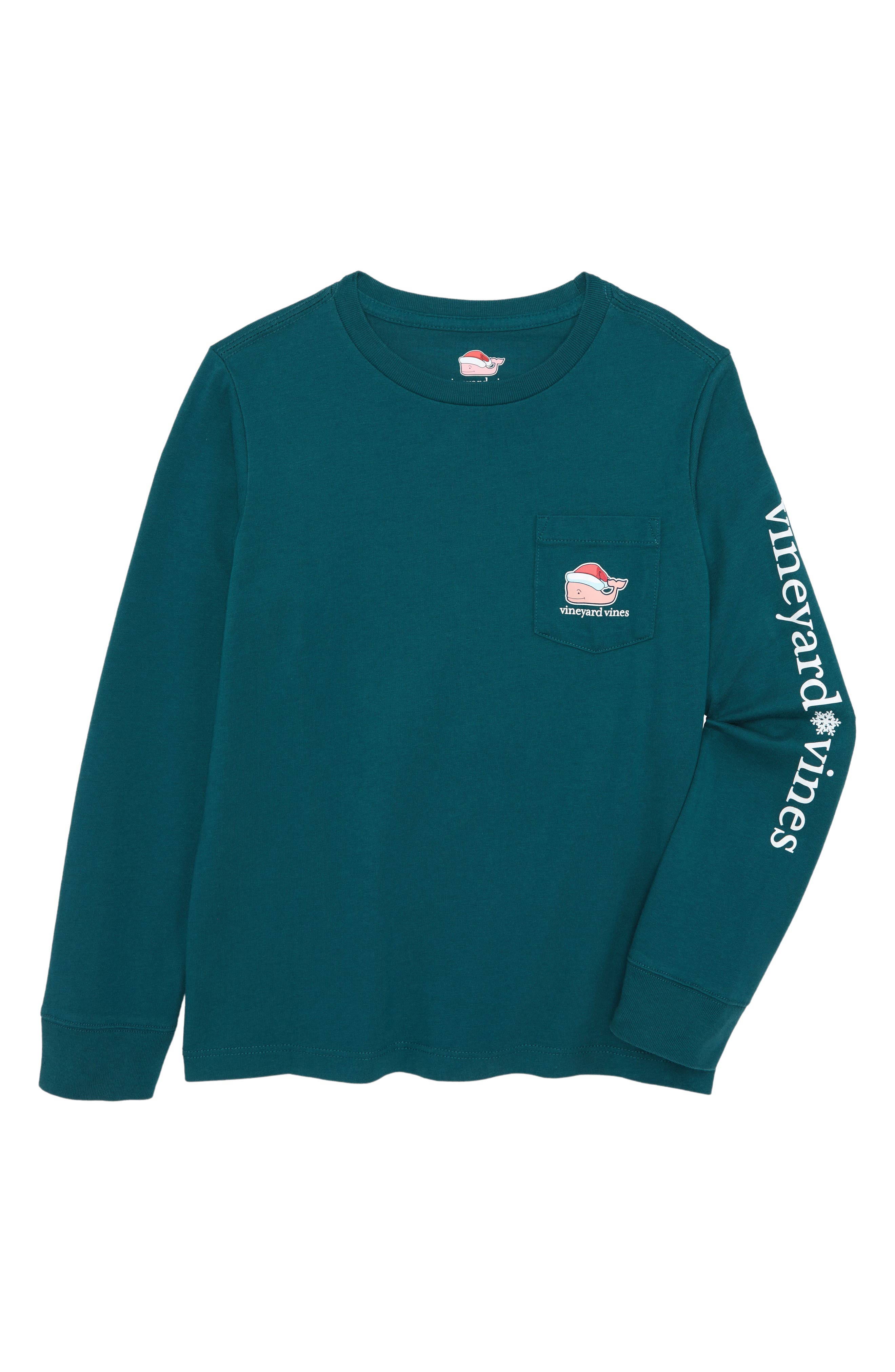 Youth Santa Whale Tee by Vineyard Vines