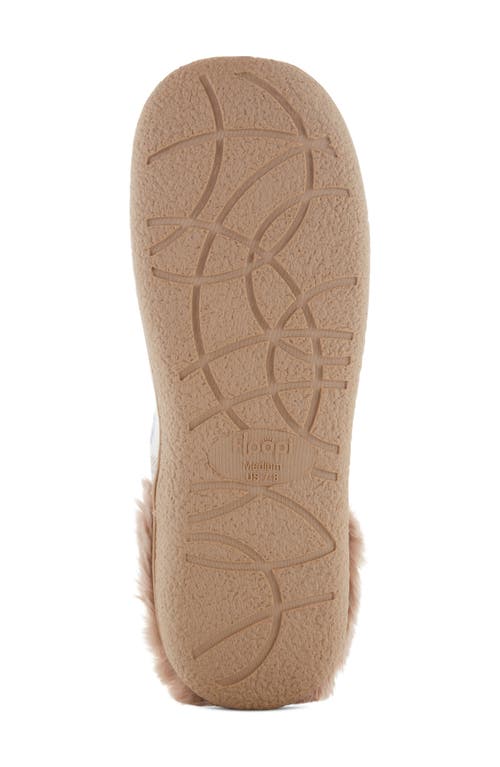 Floopi Faux Shearling Lined Slipper In Blue