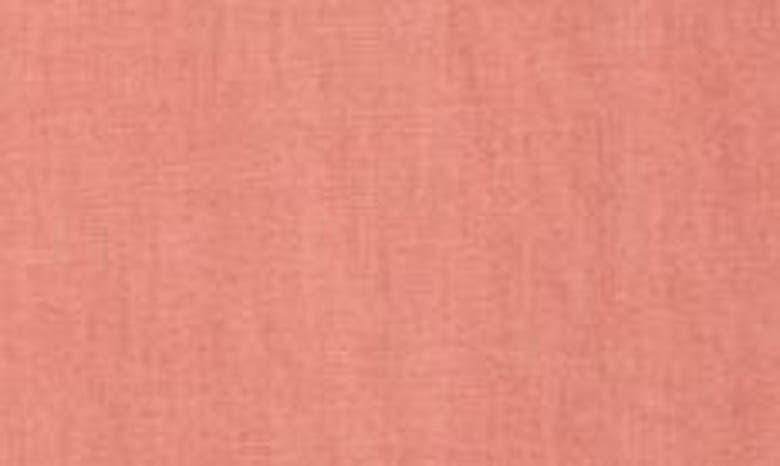 Shop Caslon (r) Linen Blend Camp Shirt In Pink Canyon