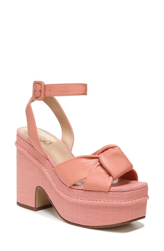 Sam Edelman Theresa Platform Sandal In Canyon Clay