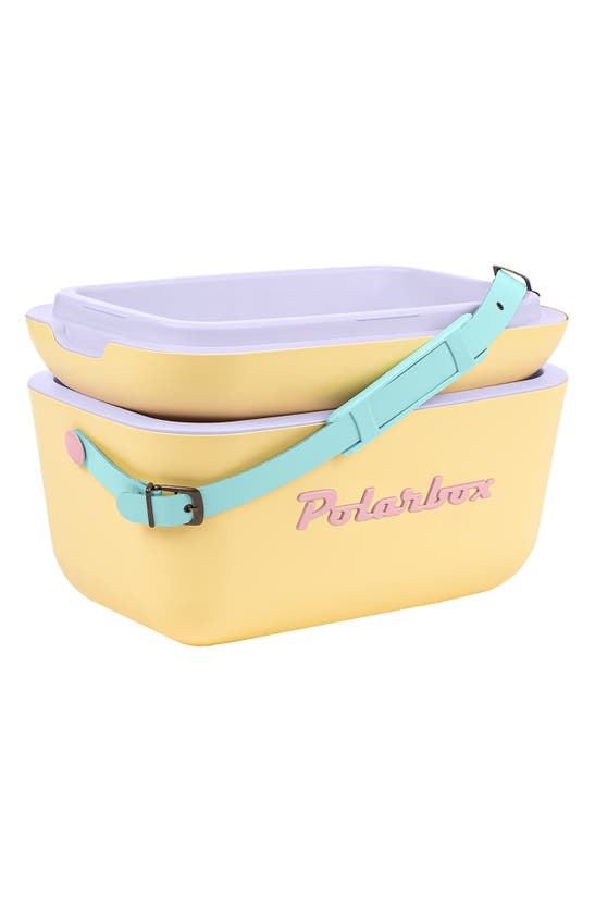 Shop Polarbox Pop Model Portable Cooler In Rainbow Yellow