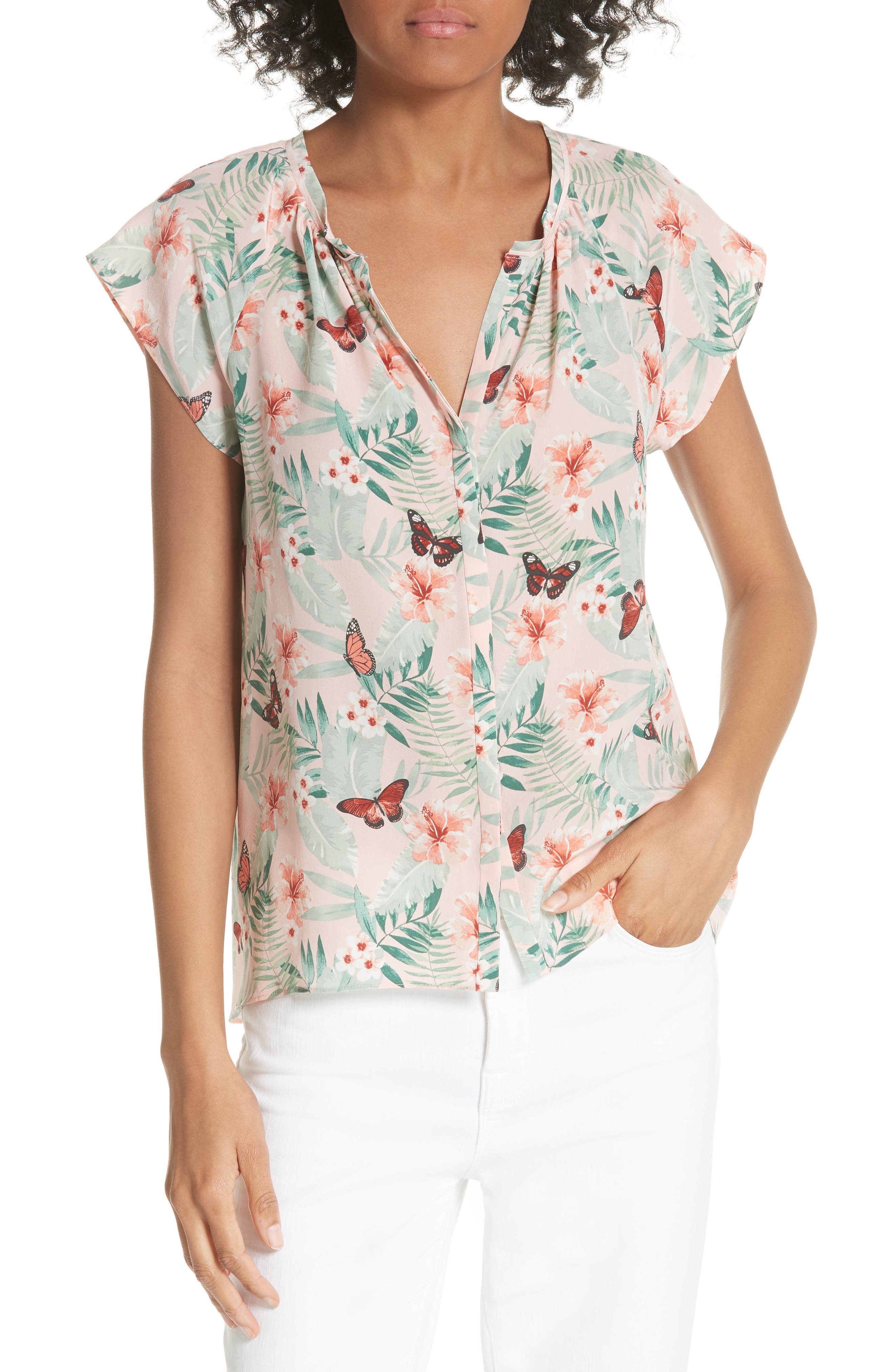 joie butterfly blouse