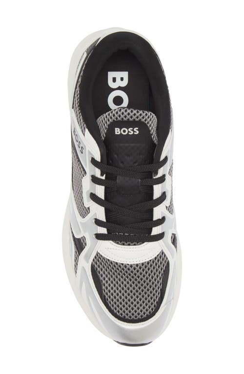 Hugo Boss Boss Owen Runn Sneaker (men)<br> In Silver