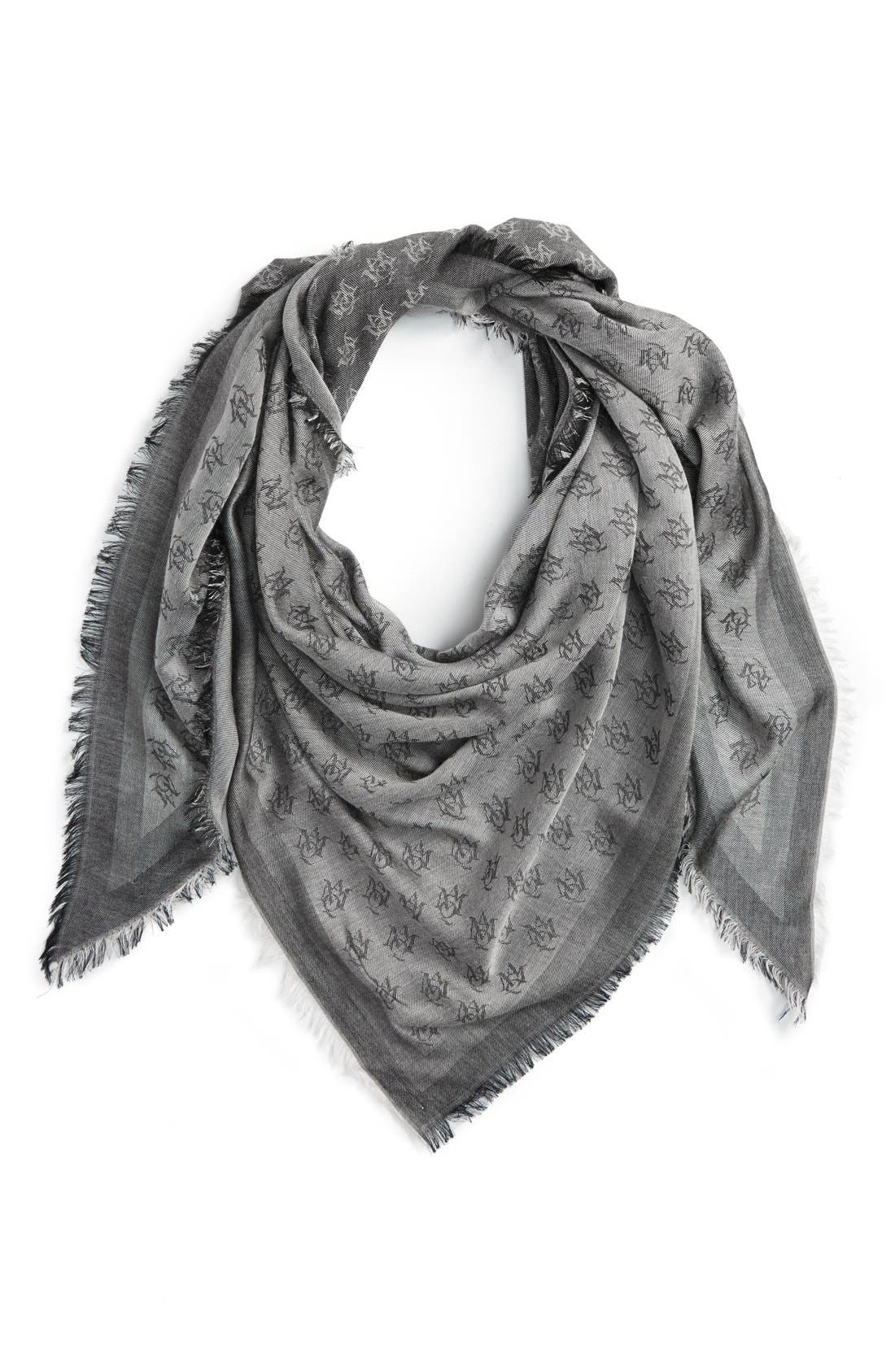 Alexander McQueen 'Monogram' Scarf Nordstrom