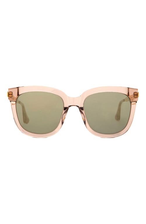 GENTLE MONSTER Absente 54mm Sunglasses in Clear/gold 