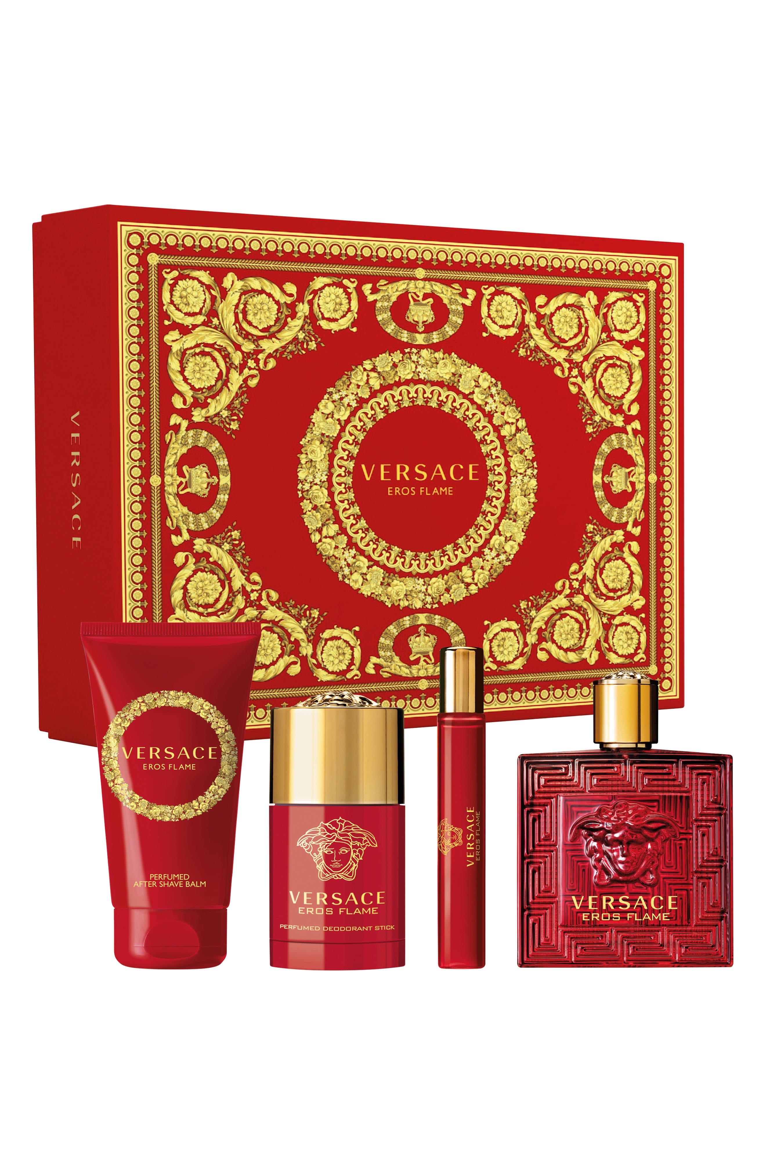 versace eros flame gift set boots