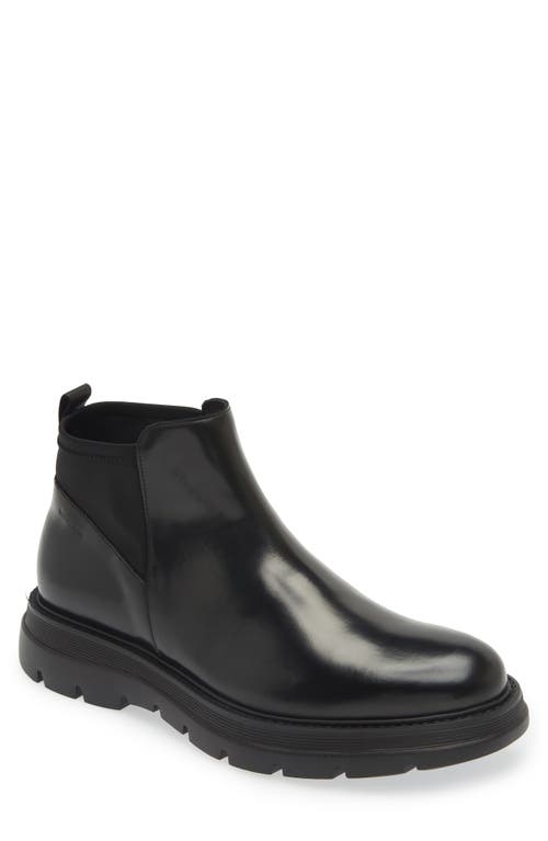 Shop Stuart Weitzman Aiden Chelsea Boot In Black