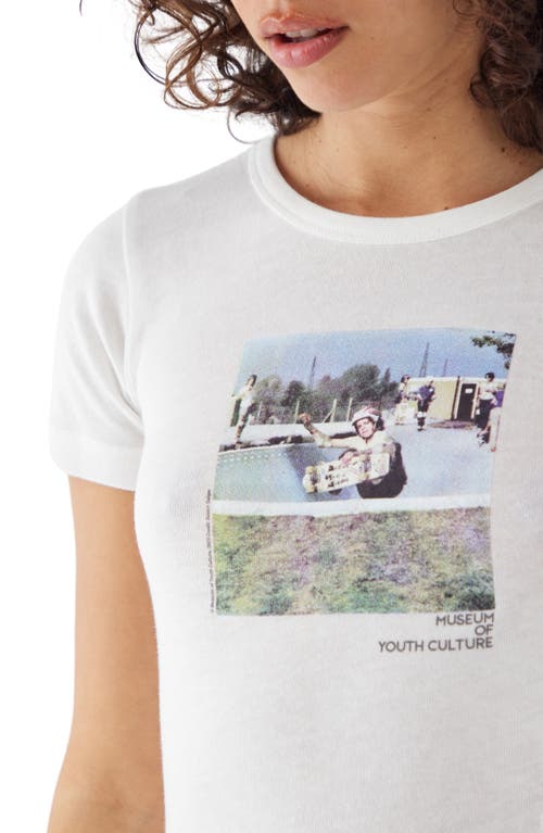 BDG URBAN OUTFITTERS BDG URBAN OUTFITTERS MUSEUM OF YOUTH COTTON GRAPHIC BABY TEE