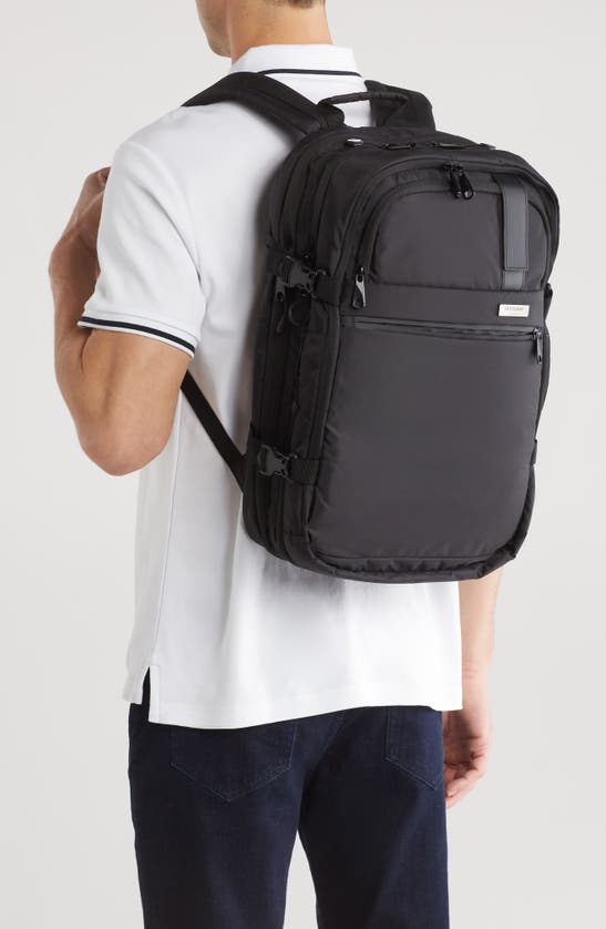 Shop Duchamp Getaway Carry-on Backpack In Black