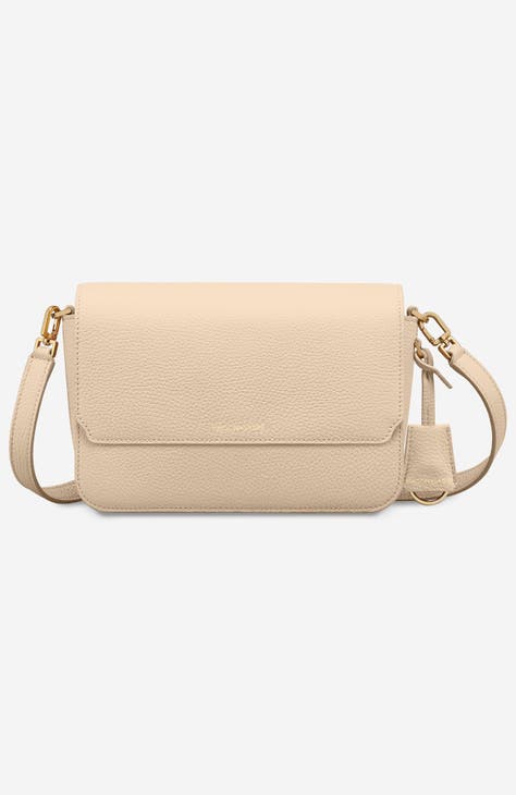 Crossbody bag beige best sale