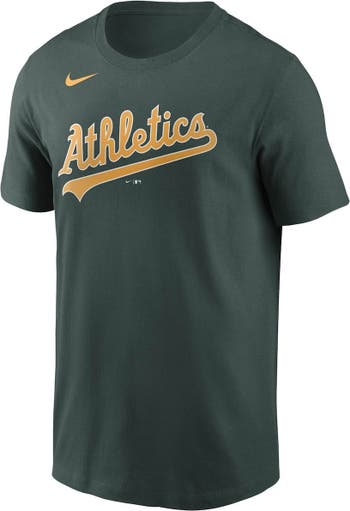 Men's Nike Matt Chapman Green Oakland Athletics Name & Number T-Shirt