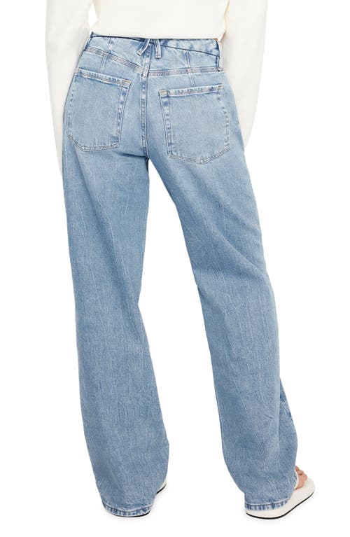 Shop Good American Good 90s Straight Leg Jeans In Indigo599