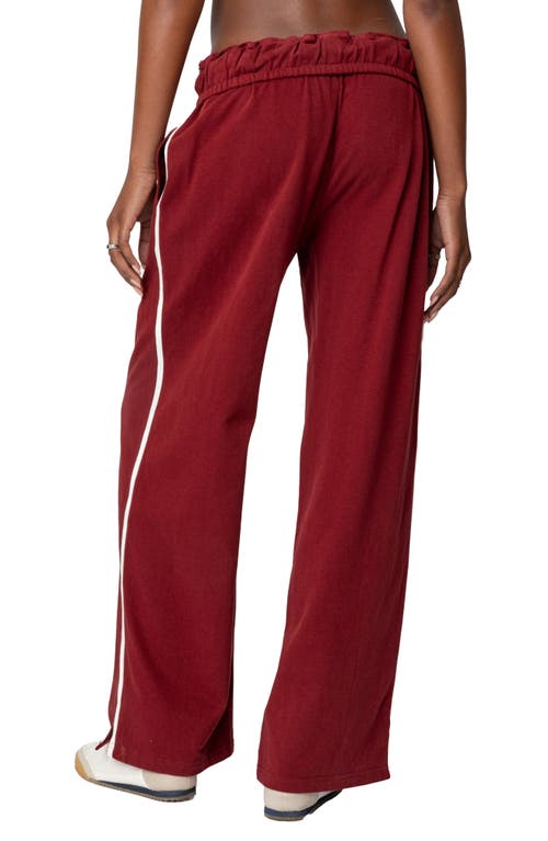 EDIKTED EDIKTED CHANCE FOLD OVER SWEATPANTS