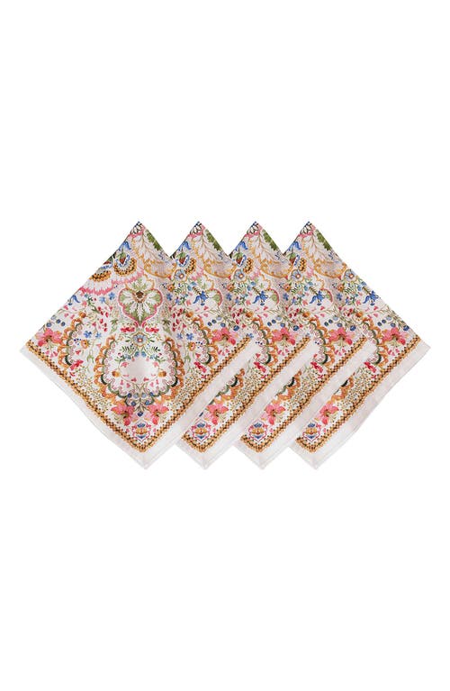 Juliska Sofia Napkins, Set Of 4 In Multi