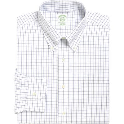 Brooks Brothers Milano Slim Fit Check Dress Shirt (3 For $207)