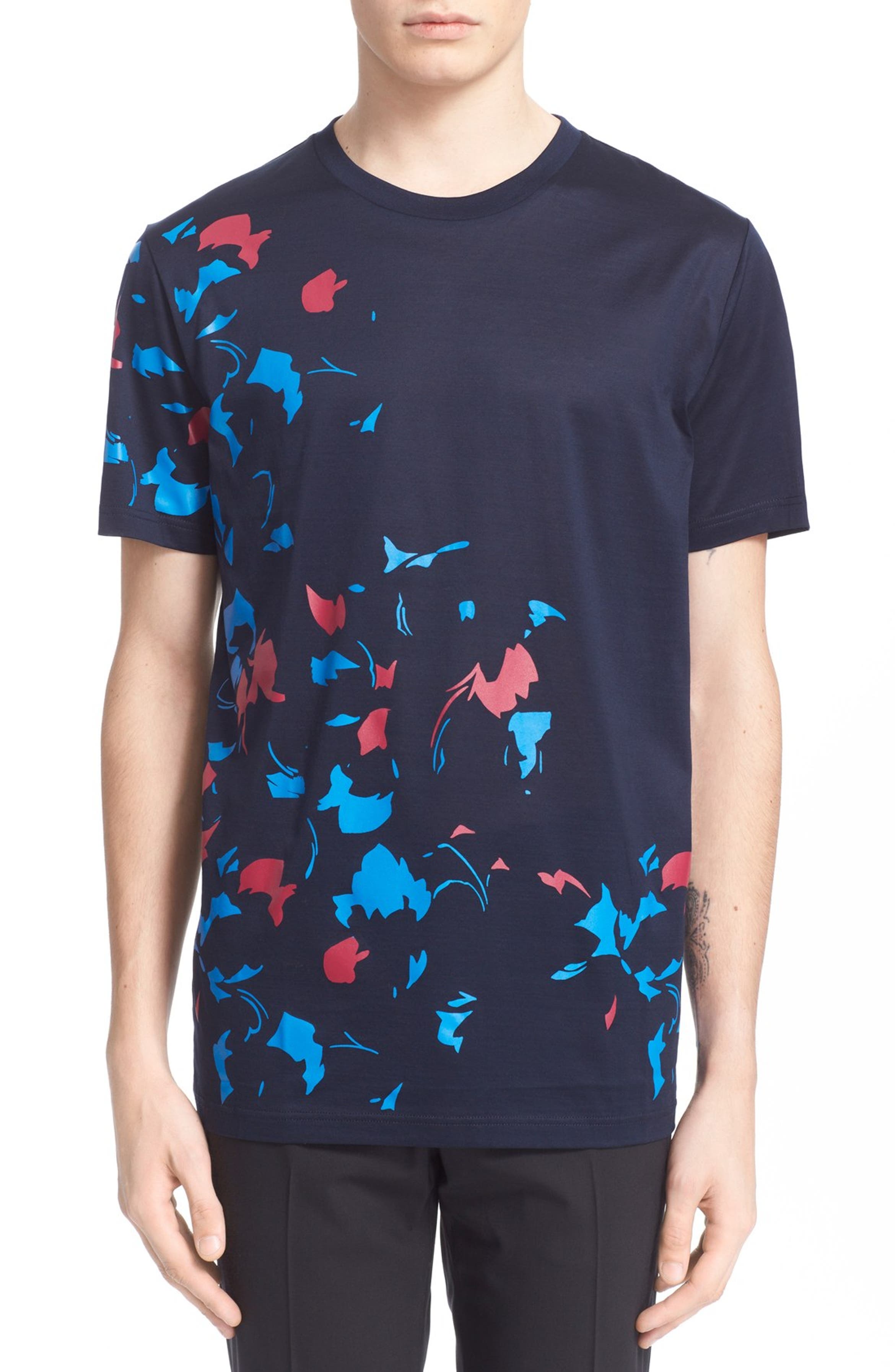 Lanvin 'Falling Floral' Print T-Shirt | Nordstrom