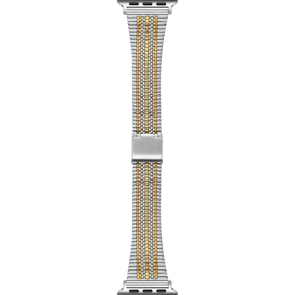 The Posh Tech Eliza Stainless Steel Apple Watch® Watchband In Gold