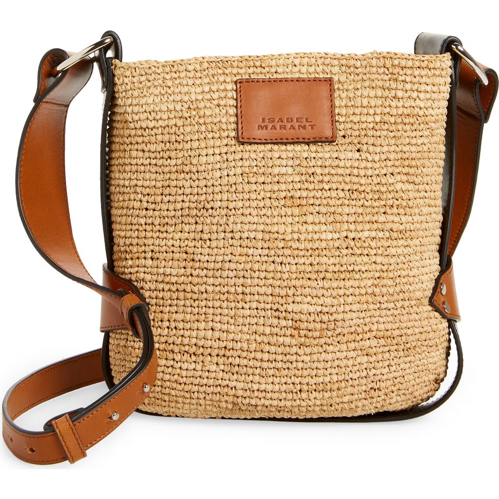 Isabel Marant Bucket Bag In Natural/cognac