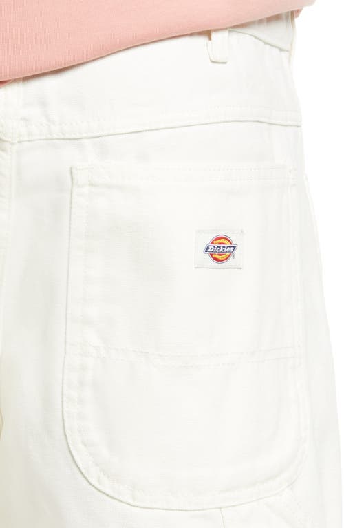 Shop Dickies Carpenter Shorts In Stonewashed Cloud