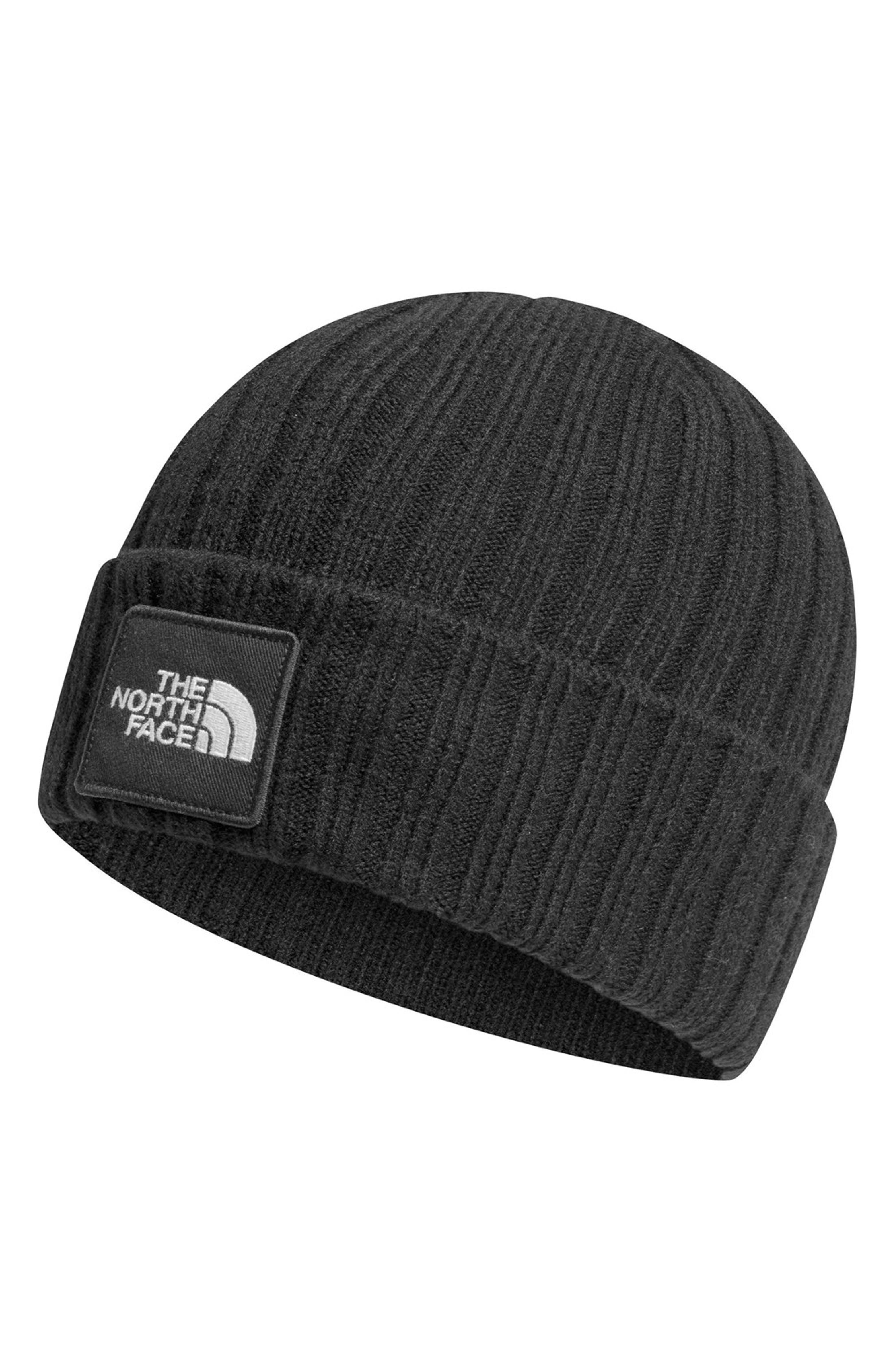 The North Face Logo Boxed Cuffed Beanie | Nordstrom