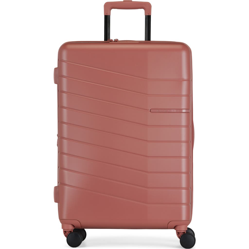 Bugatti Munich Hardside Medium Luggage With Expansion In Brick