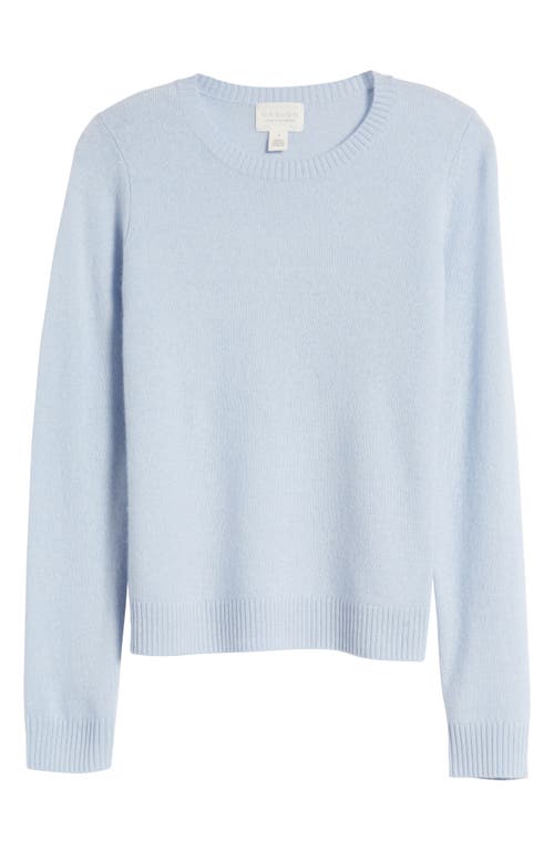 Caslonr Caslon(r) Cashmere Crewneck Sweater In Blue Thread