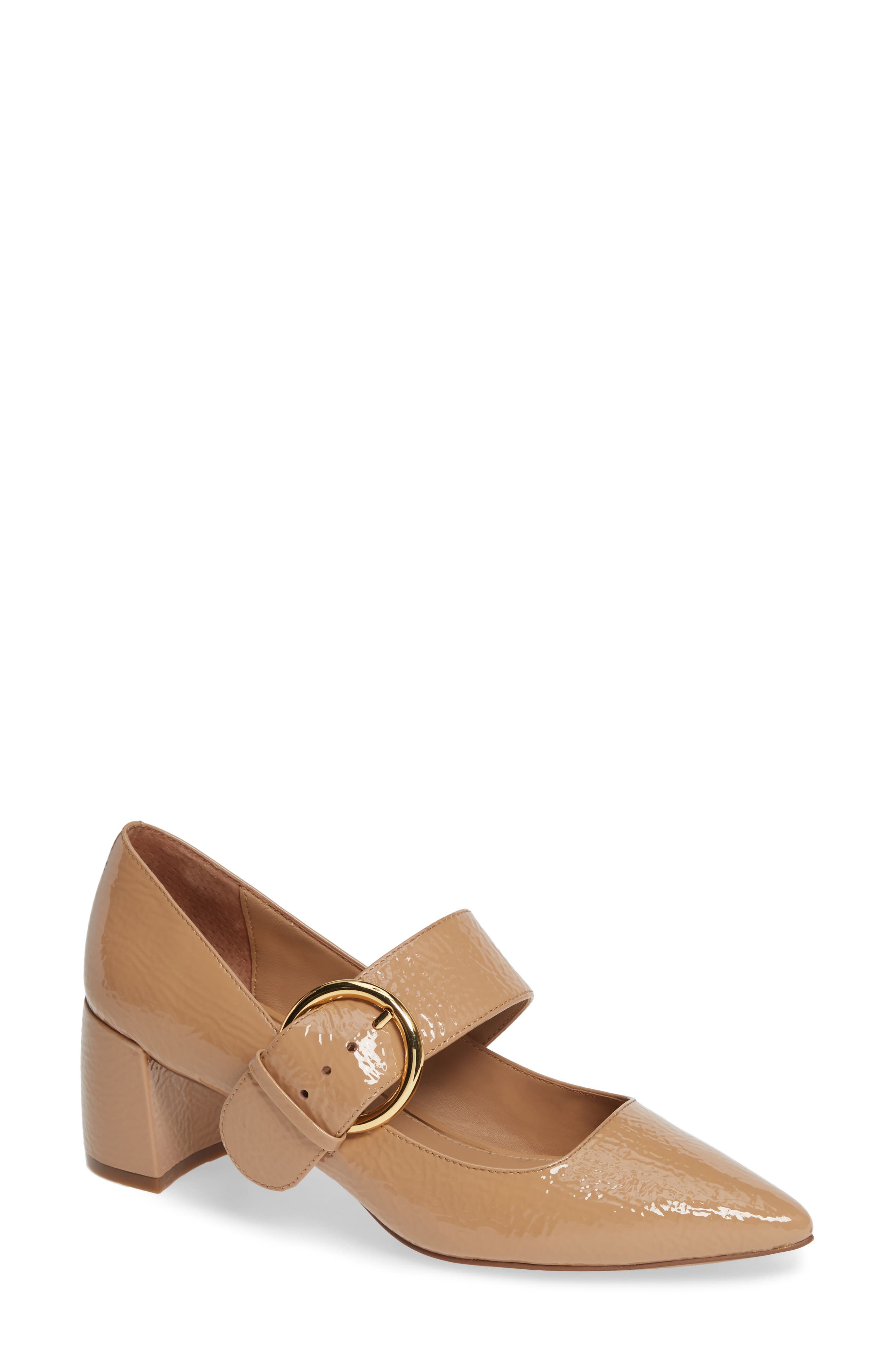 Linea Paolo Burton Mary Jane Pump, Beige