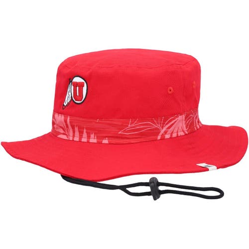 Men's Colosseum Red Utah Utes What Else Is New? Bucket Hat in Black